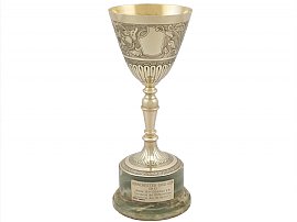 9ct Yellow Gold Presentation Cup - Vintage (1964); C5399