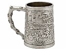 Chinese Export Silver Mug -  Antique Circa 1820