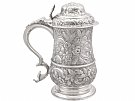 Sterling Silver Quart Tankard - Antique Georgian (1770)