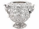 Sterling Silver Wine Cooler - Antique George III