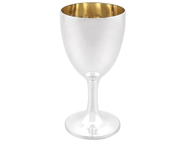 Victorian English Sterling Silver Goblet