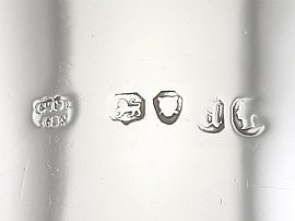 Antique English Silver Goblet Hallmarks