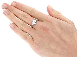 Wearing 1.64 Carat Diamond Ring