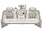 Sterling Silver Inkstand  - Antique George III