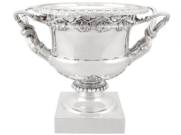 Silver Warwick Vase