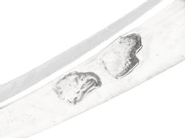 Old European Cut Diamond Engagement Ring Hallmarks