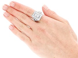 Art Deco Diamond Dress Ring