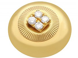 1960s Diamond Earrings in Gold