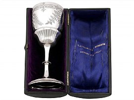 Boxed Sterling Silver Goblet 