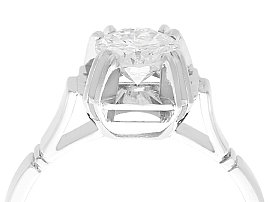 1930s White Gold Diamond Engagement Ring 