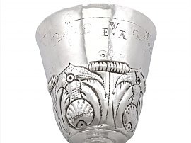 17th Century Silver Goblet