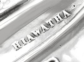 Details on Edwardian Photo Frame in Sterling Silver 