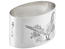 Boxed Sterling Silver Napkin Rings