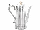 Sterling Silver Coffee Pot - Antique Victorian (1895)