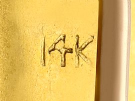 Art Nouveau Pin Gold for Sale