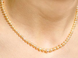 19th Century Pearl Necklace