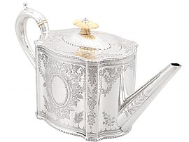 1880s Silver Tea Set