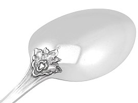 silver spoon decoration