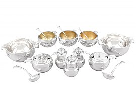 Boxed Condiment Set in Sterling Silver