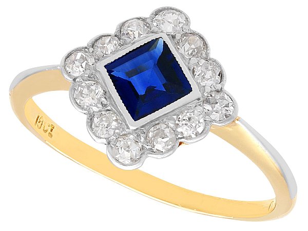 Dainty Sapphire Dress Ring UK