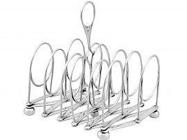 Expanding Silver Toast Rack