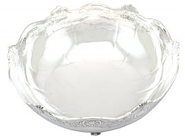 Large Vintage Silver Bowl 