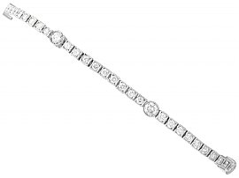 Antique Diamond Line Bracelet