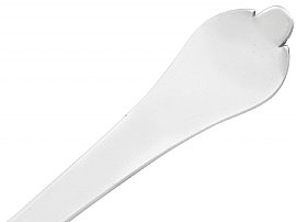 Silver Trefid  Rat Tail Pattern Spoon