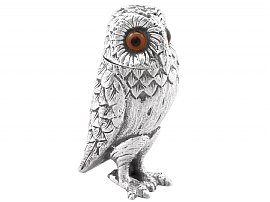 Vintage Silver Owl Pepperette