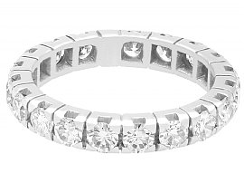 19 Stone Diamond Eternity Ring