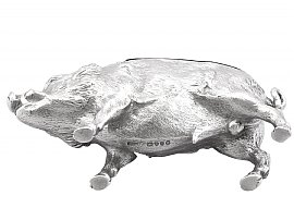 Silver Pig Vesta Case