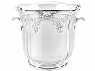 French Silver Wine Cooler - Antique Circa 1905
