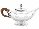 Sterling Silver Teapot by Omar Ramsden - Antique George V (1931)