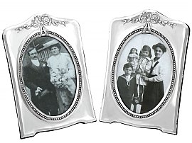 Sterling Silver Photograph Frames -  Antique George V (1911)