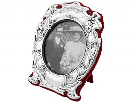 Art Nouveau Silver Photo Frame UK