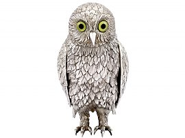 Sterling Silver Owl Ornament