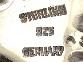 Sterling Silver Owl Ornament Hallmarks