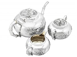 Antique Chinese Tea Set Oriental