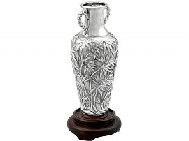 Antique Chinese Vases Silver
