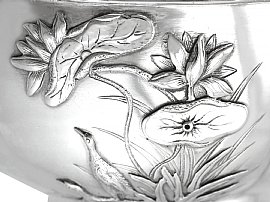 Antique Chinese Silver Bowl