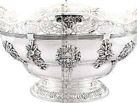 Sterling Silver Centrepiece Bowl Size 