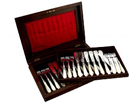 Boxed Fish Knives and Forks
