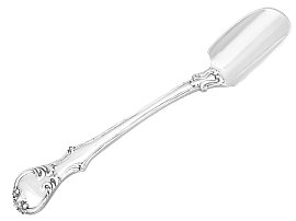 Victorian Silver Cheese Scoop for Sale