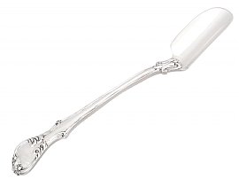 Victorian Silver Cheese Scoop