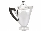 Sterling Silver Coffee Pot - Vintage George VI (1948)