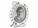 Sterling Silver Tennis Photograph Frame - Antique Victorian (1895)