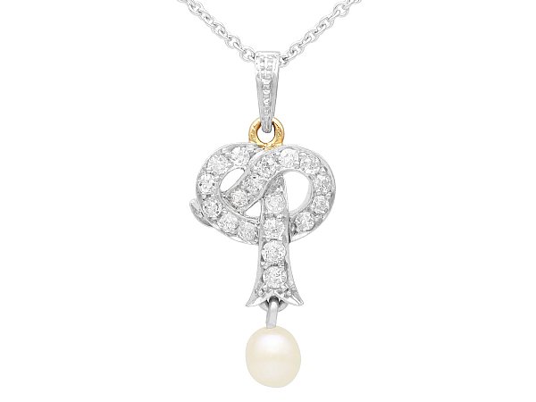 Early 20th Century Pearl Pendant 