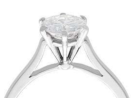 1950s Vintage White Gold Diamond Engagement Ring
