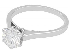  White Gold Diamond Engagement Ring