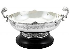 1930s Silver Bowl UK